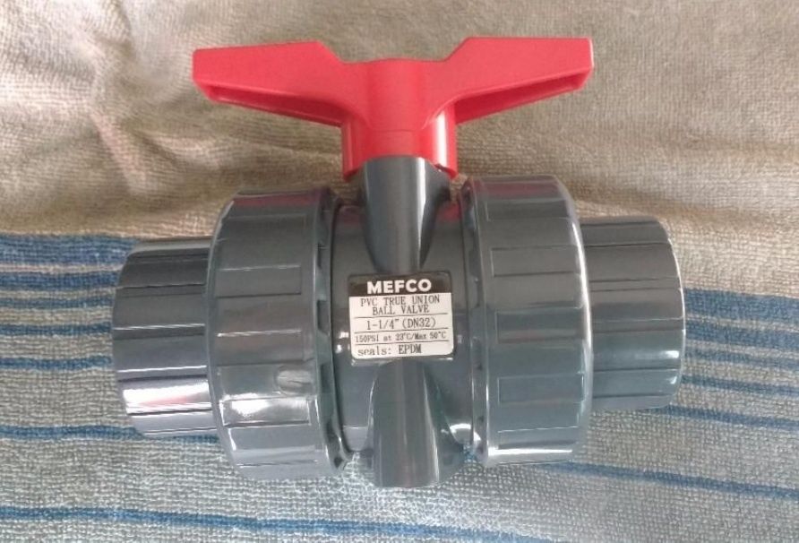 Кран шаровый разборный