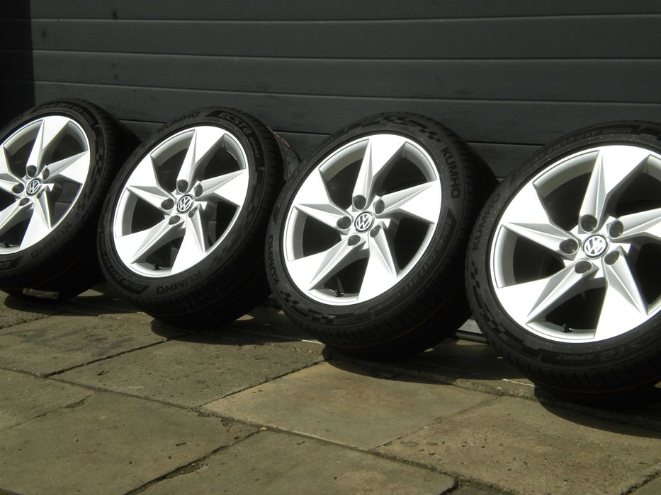 Nowe koła letnie aluminiowe 17 5x112 oryg AUDI A3 Vw Golf VII VIII GTI