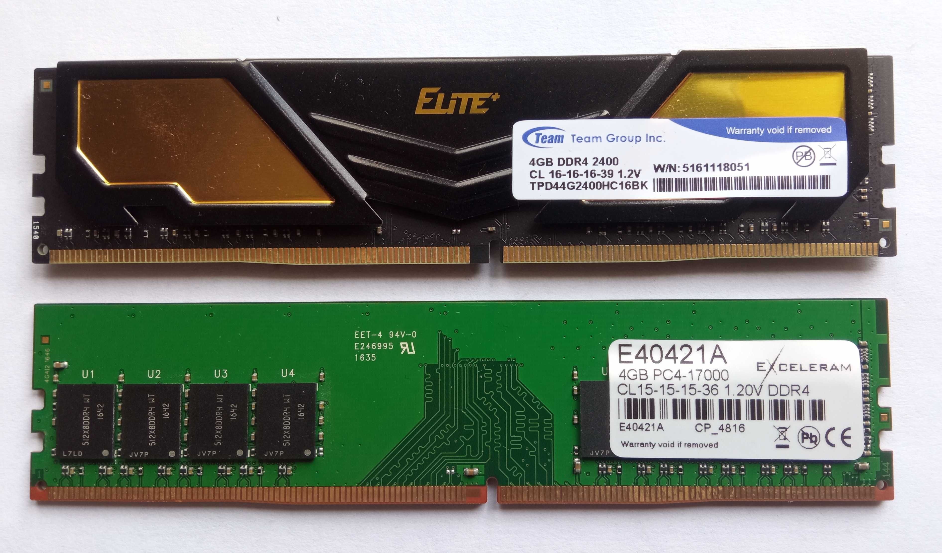 Оперативна пам'ять ОЗУ DDR4 8Gb