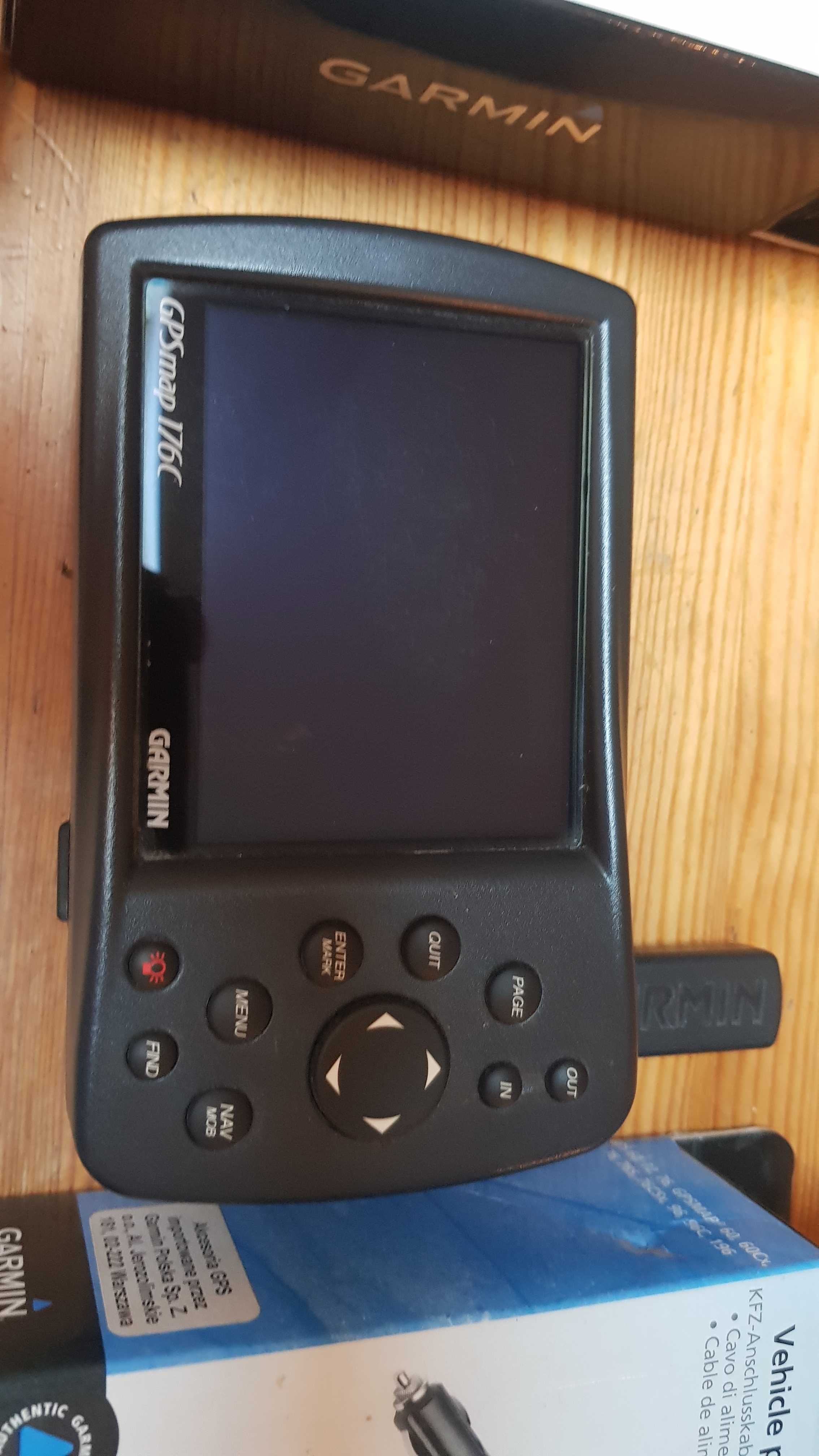 Garmin GPSMap 176c plus okablowanie