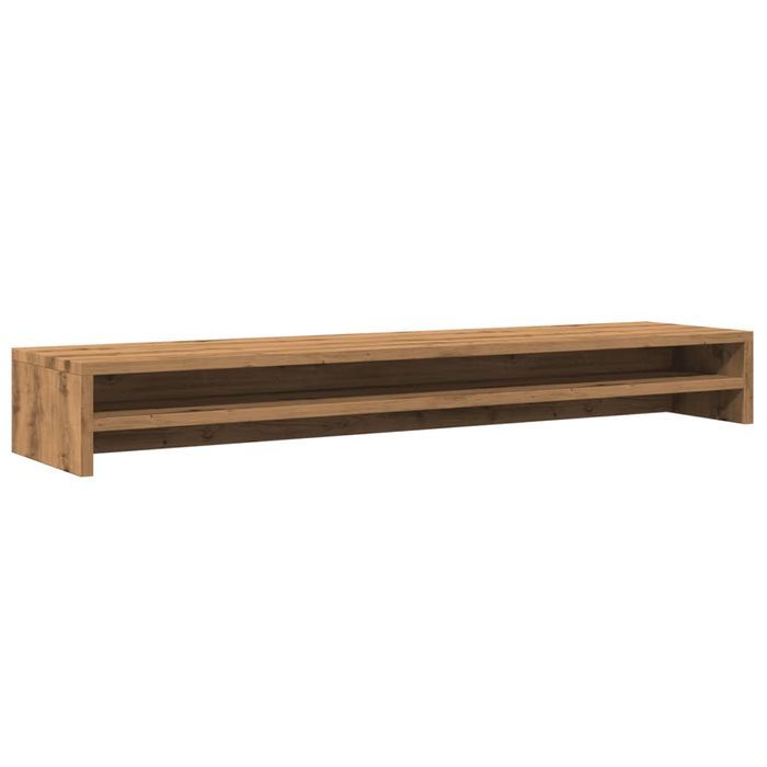Vidaxl Podstawka Pod Monitor, Dąb Artisan, 100X24X13 Cm