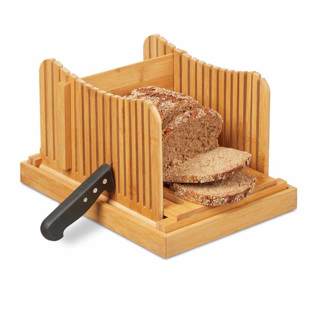 Bambusowy przyrząd do krojenia chleba