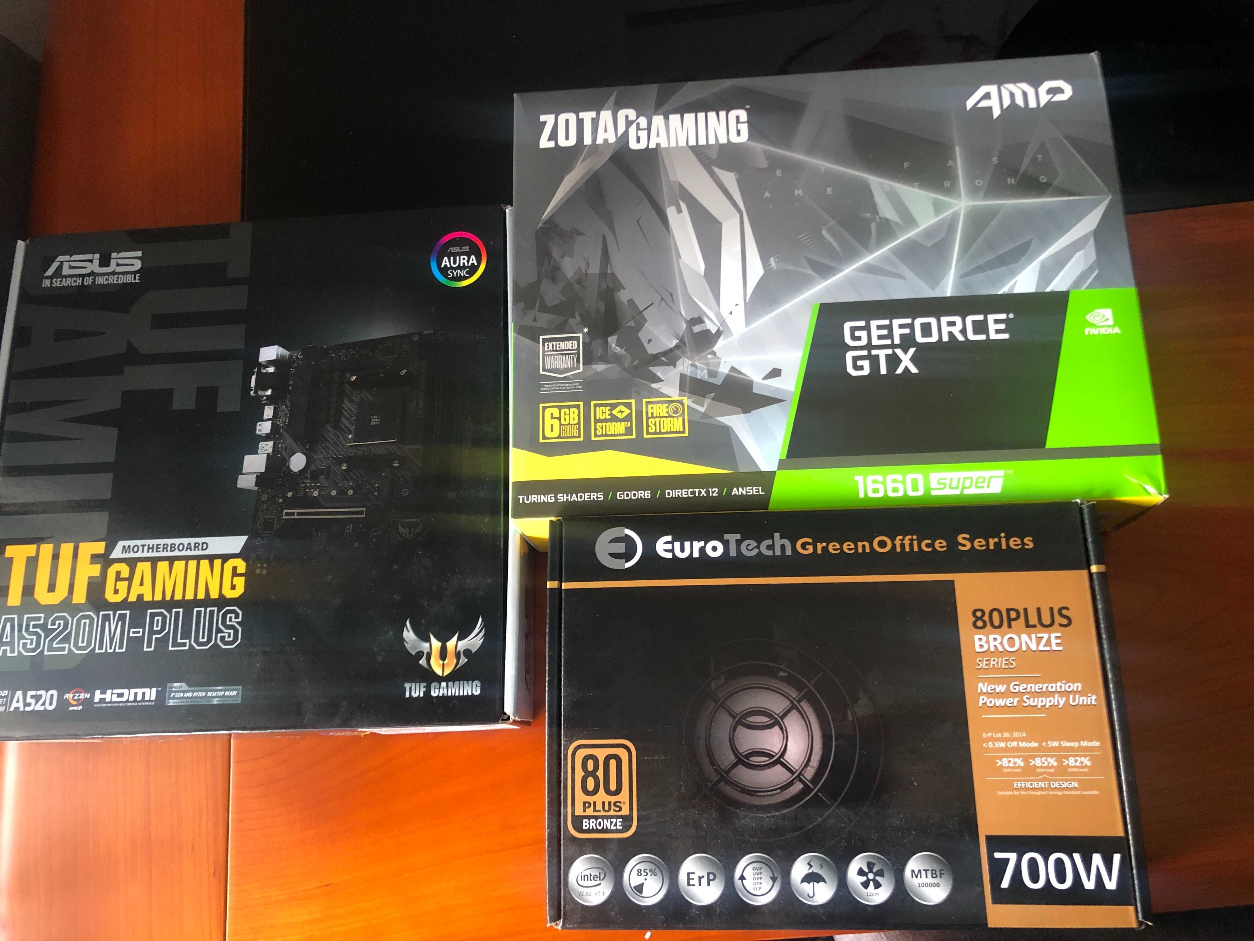 PC Desktop (nvidia gtx 1660 super + amd ryzen 5 3600)