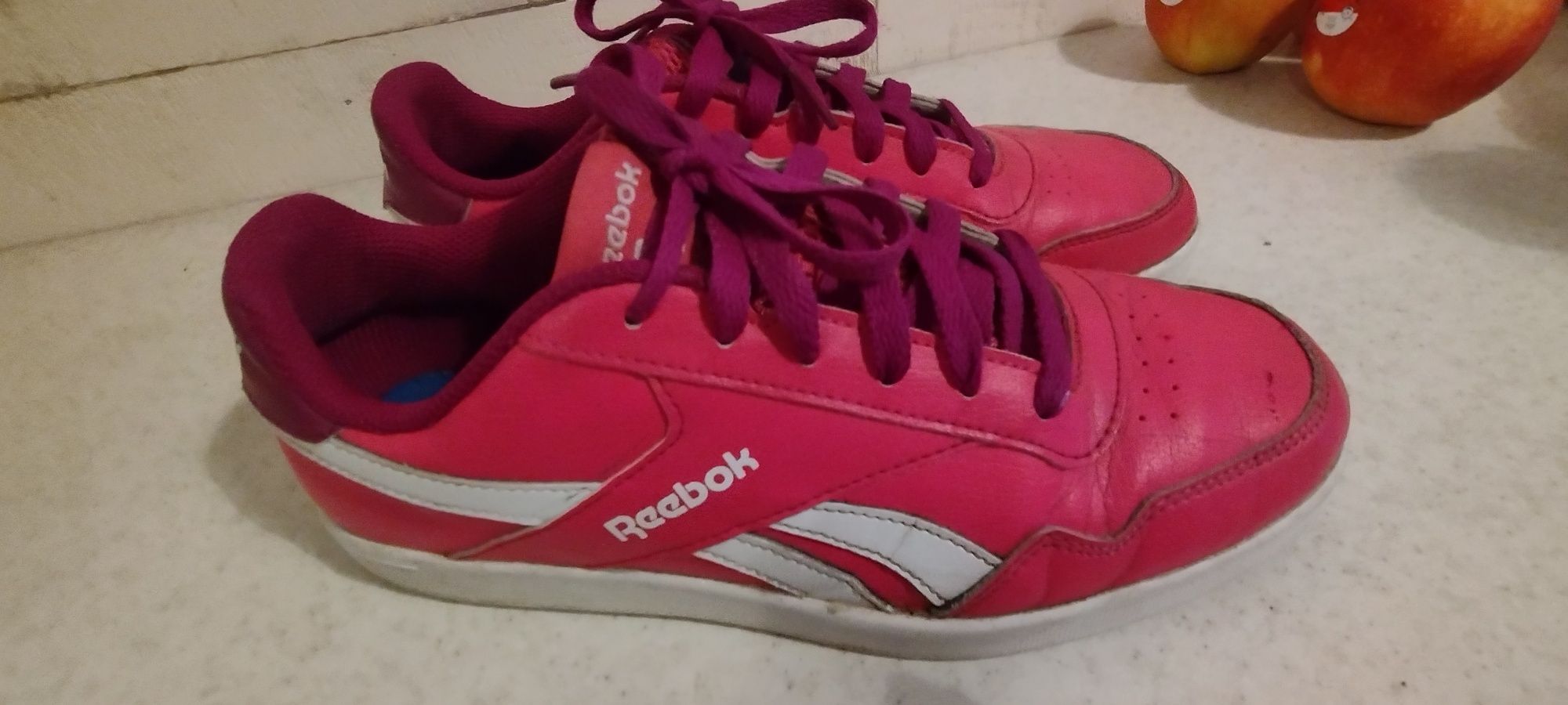 Buty Reebok różowe sneakersy 38 24,66cm