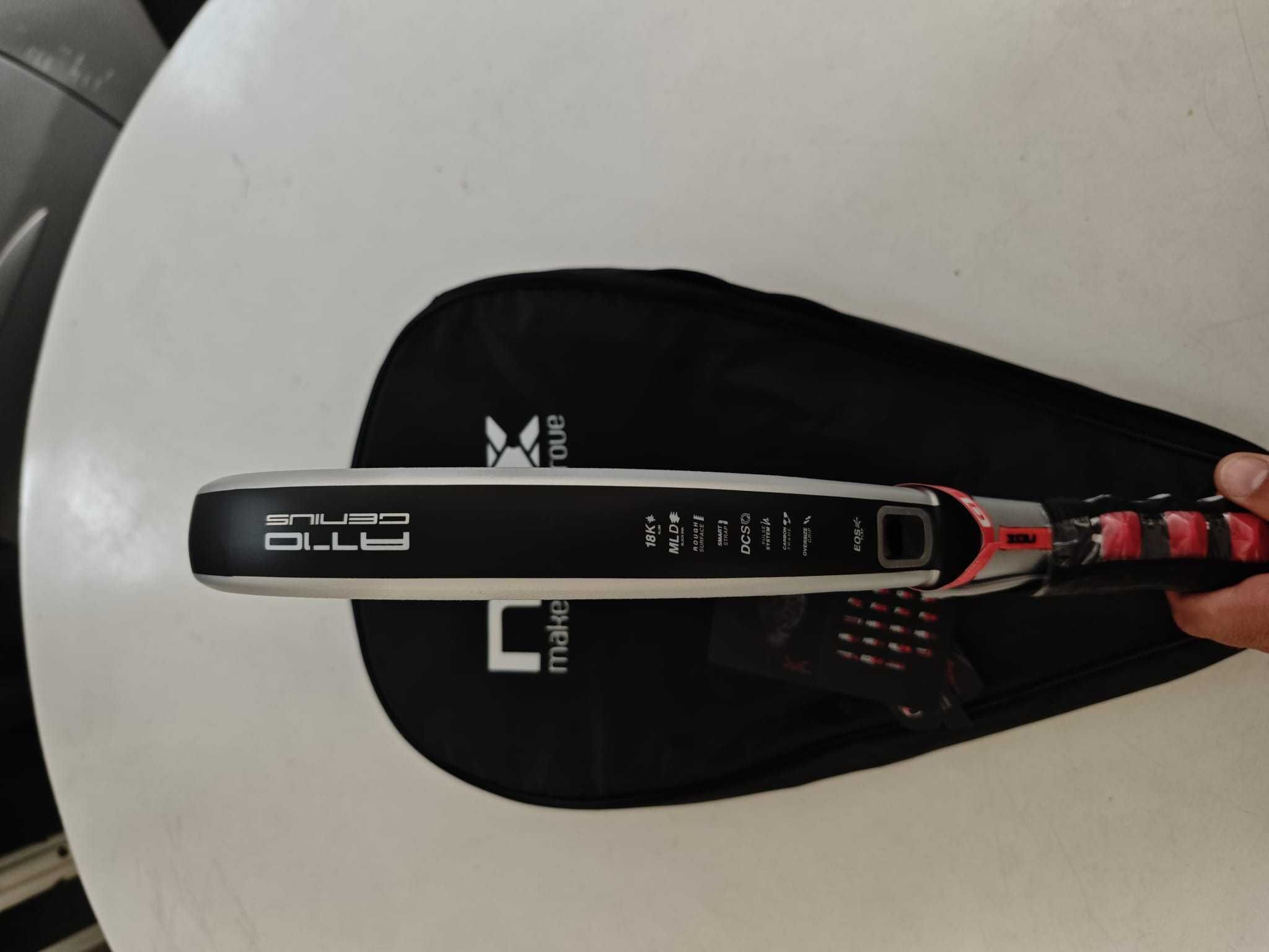 Raquete de Padel Nox AT Genius 18K Agustín Tapia 2024 – NOVA
