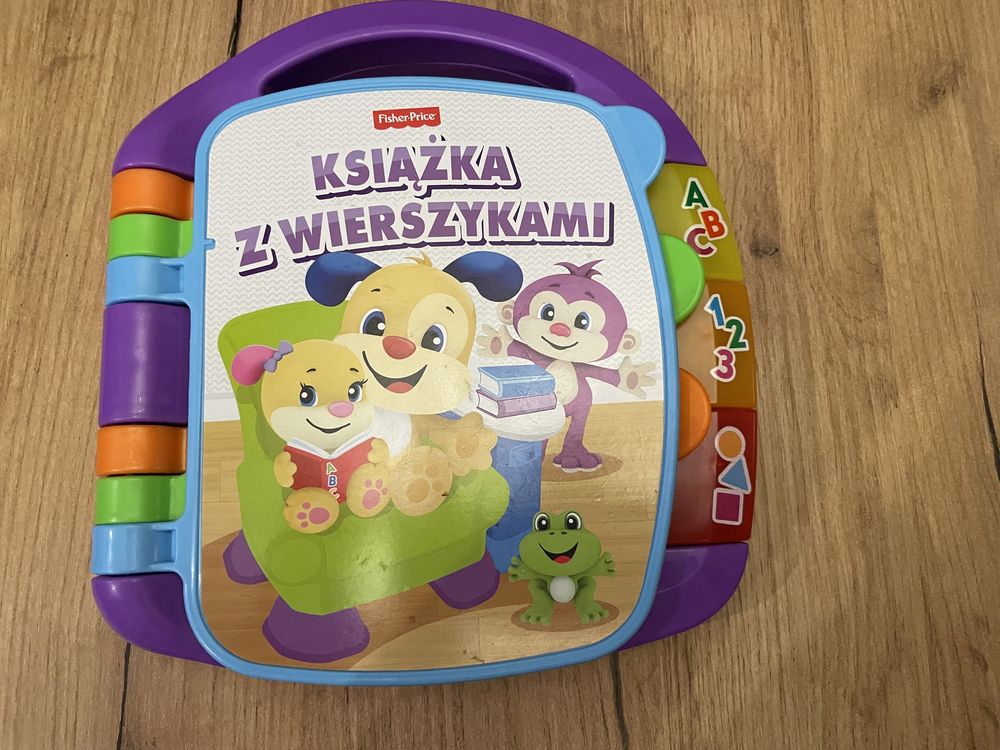 WYPRZEDAŻ - Fisher Price Książka z wierszykami