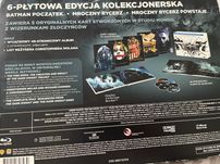 KOLEKCJONERSKIE 6-płytowe wydanie blu ray Trylogia Batmana UNIKAT