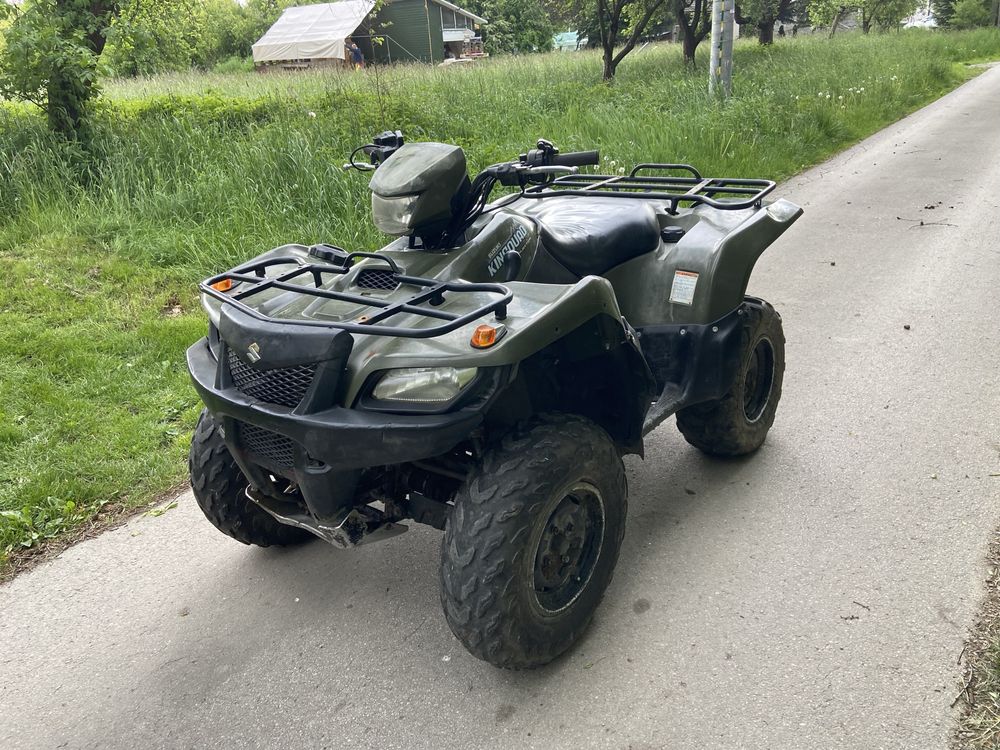 Rama suzuki kingquad 700 king-quad rama zarejestrowana w PL kwity