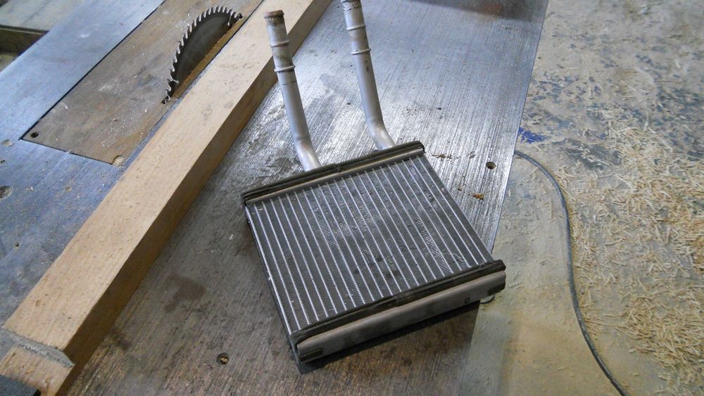 радиатор печки на  саньенг кайрон