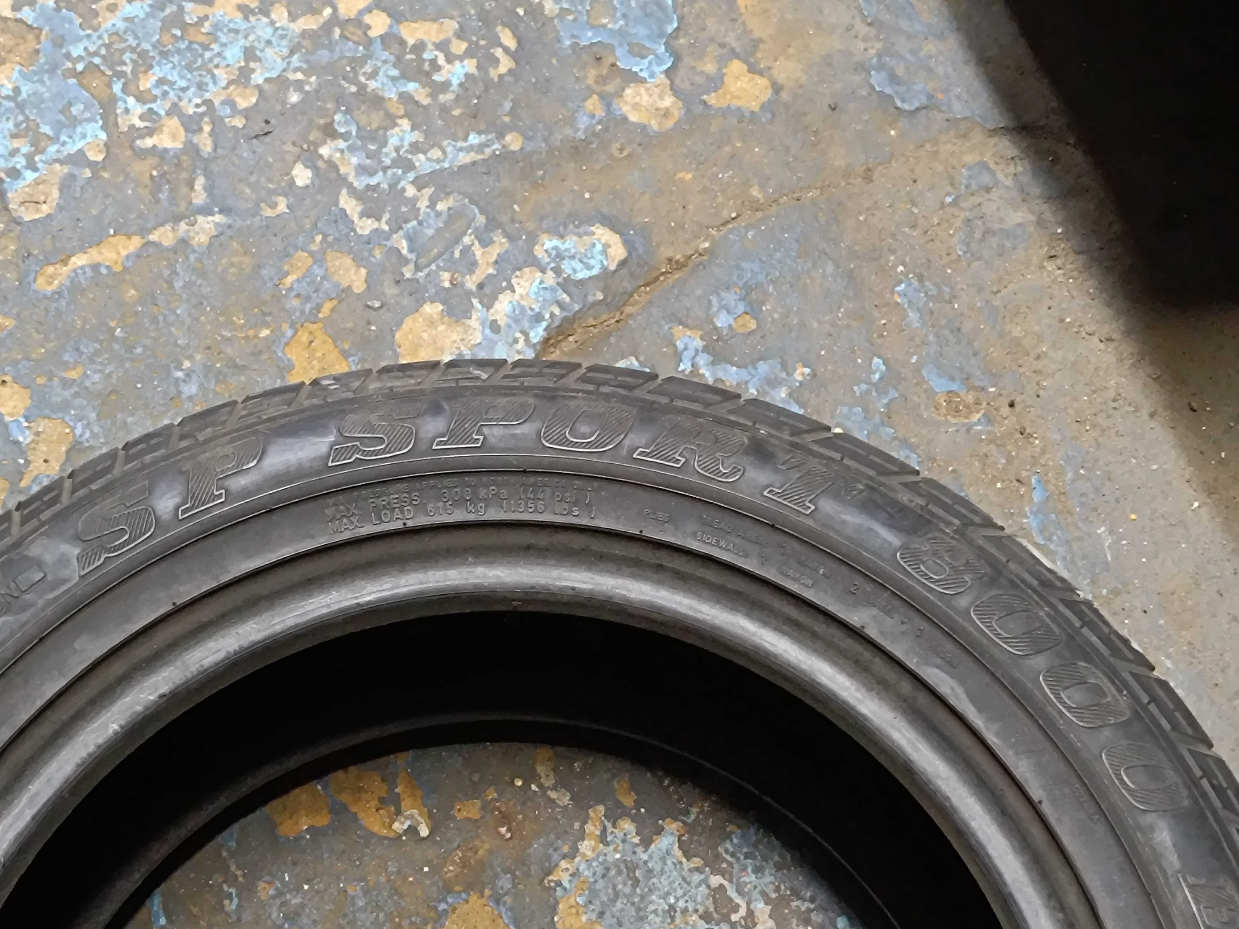 2x 205/55ZR16 Dunlop SP Sport 8000 E Lato Używane FV Siedlce