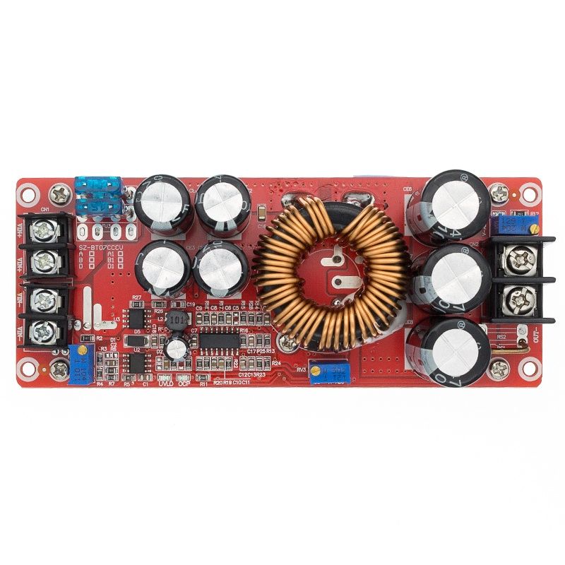 Преобразователь повышающий DC-DC 1200 W, 20 А. Регулируемый модуль 83B