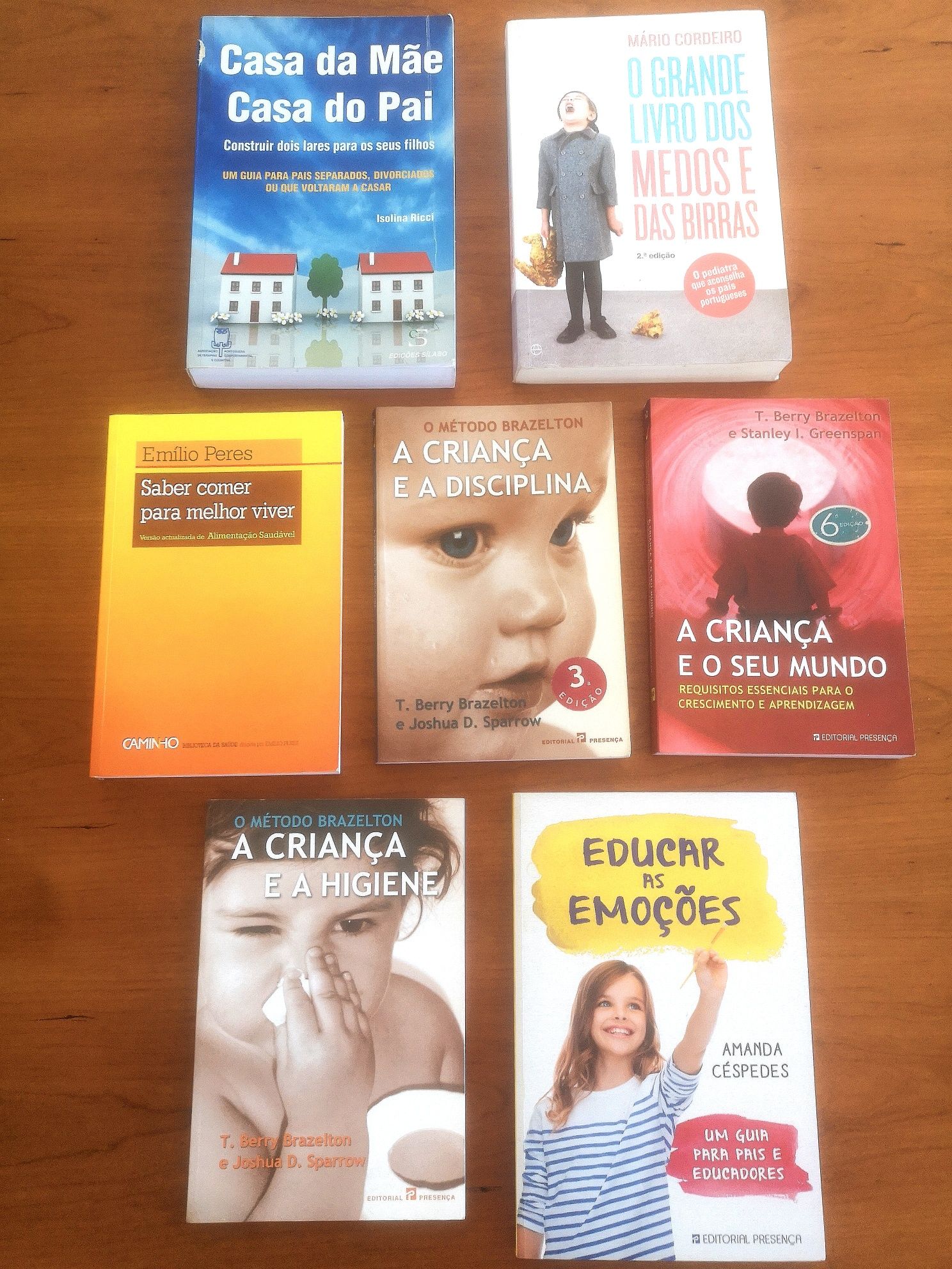 Livros práticos - cuidar e educar bebés e crianças