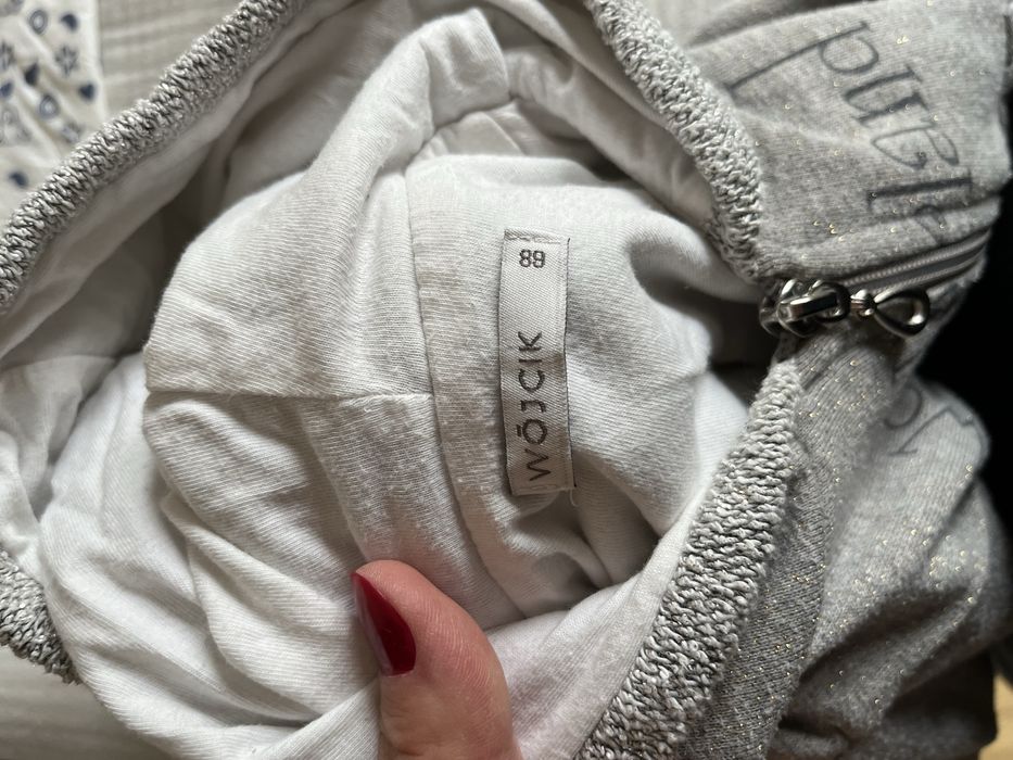 Bluza szara dla dziewczynki 68