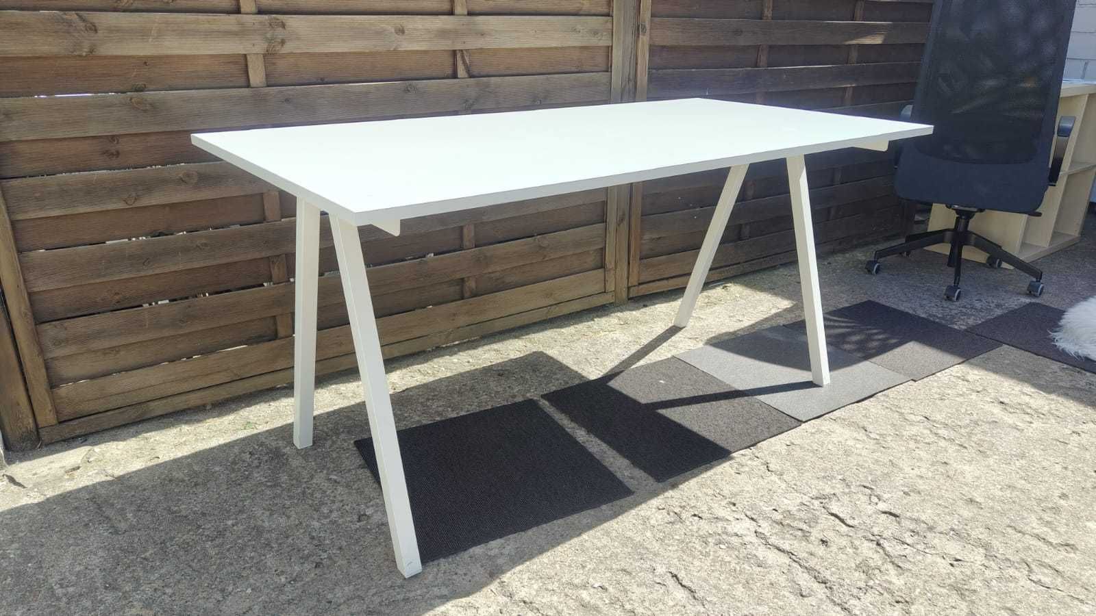 Biurko IKEA Trotten 160x80 białe Dostępne 6 sztuk