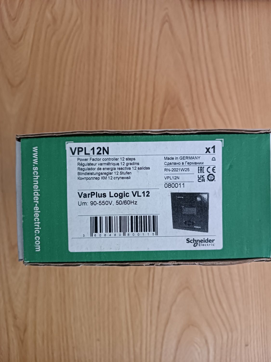 Регулятор реактивної потужності VarPlus Logic VL12