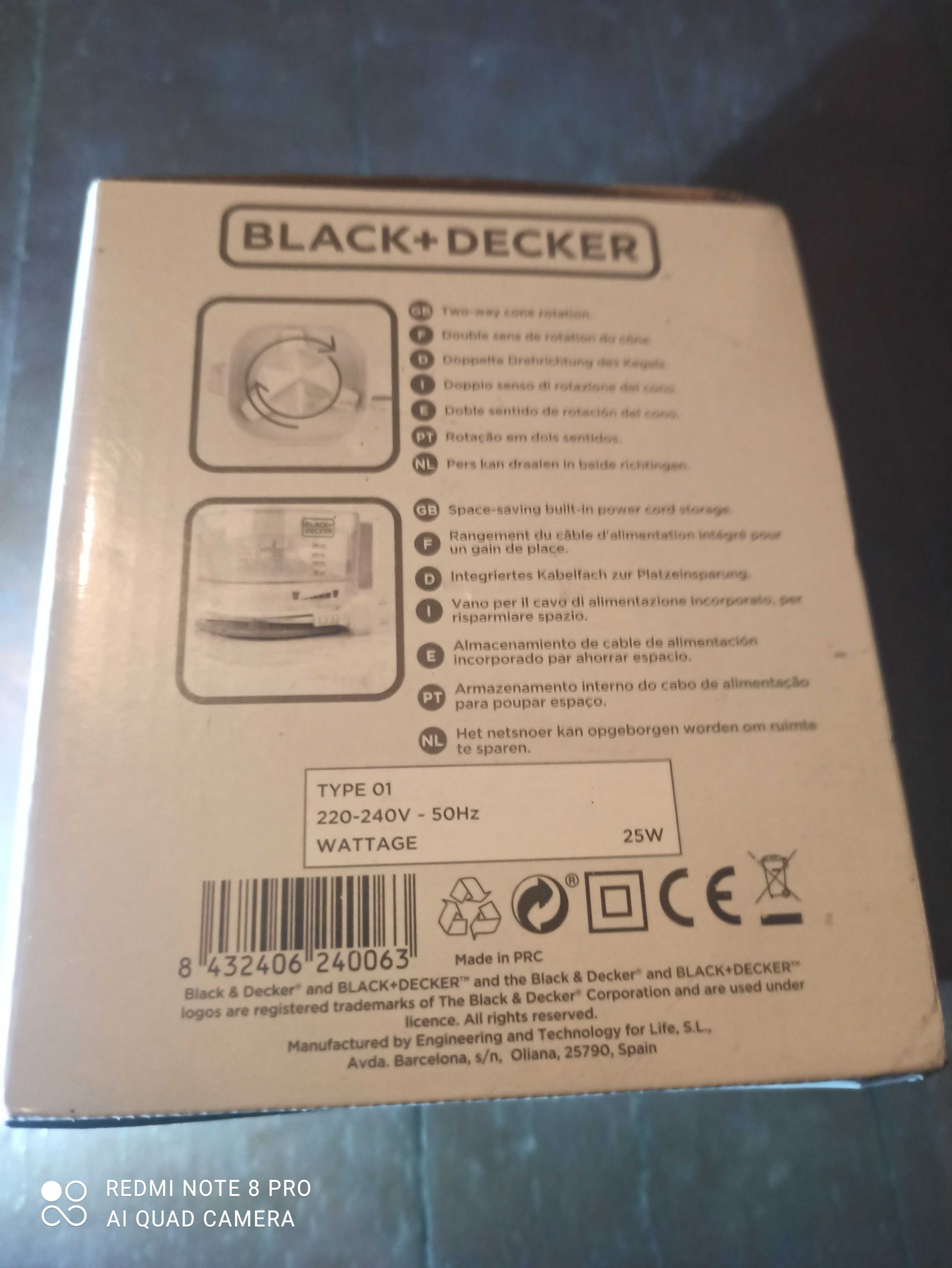 Wyciskarka do owoców black decker