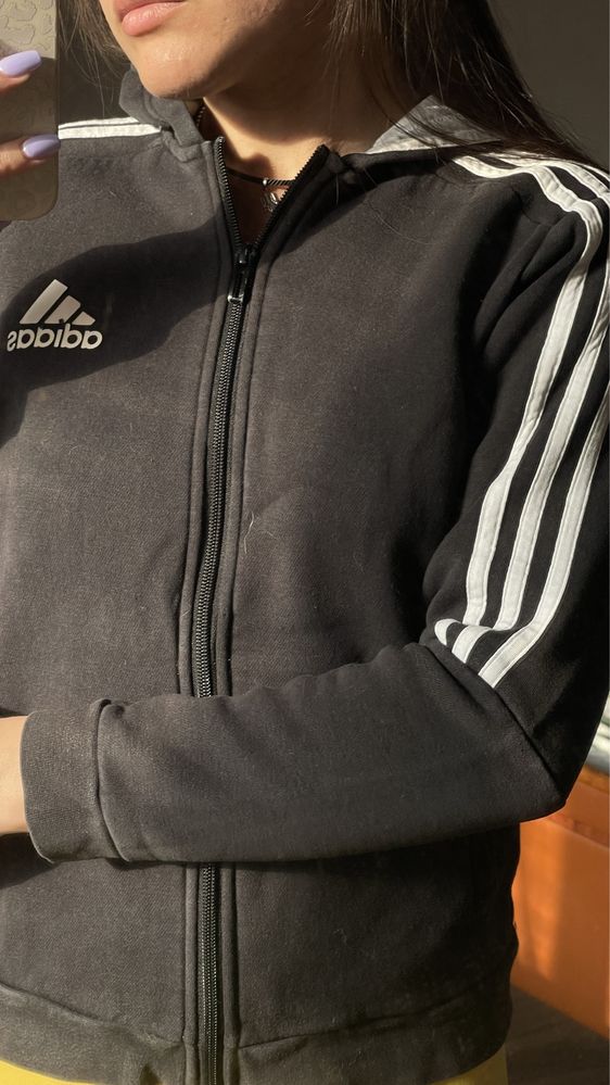 Кофта adidas фліс