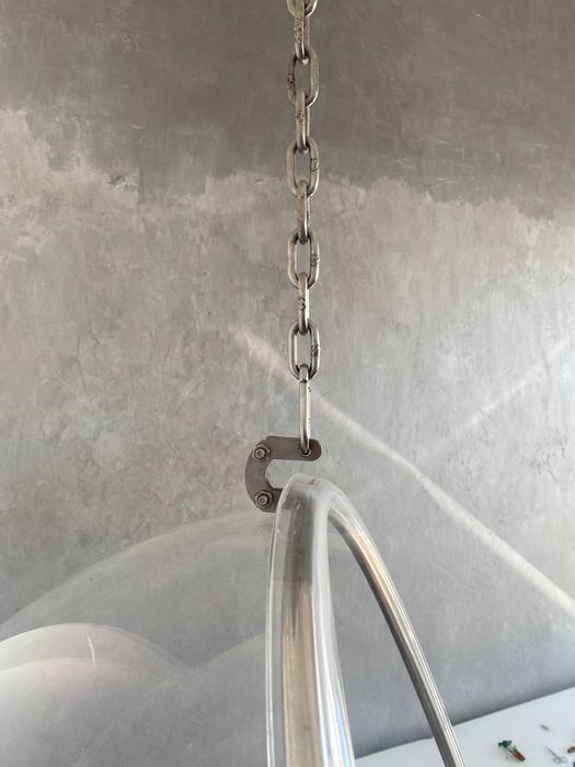 Bubble chair, fotel wiszący kula, huśtawka