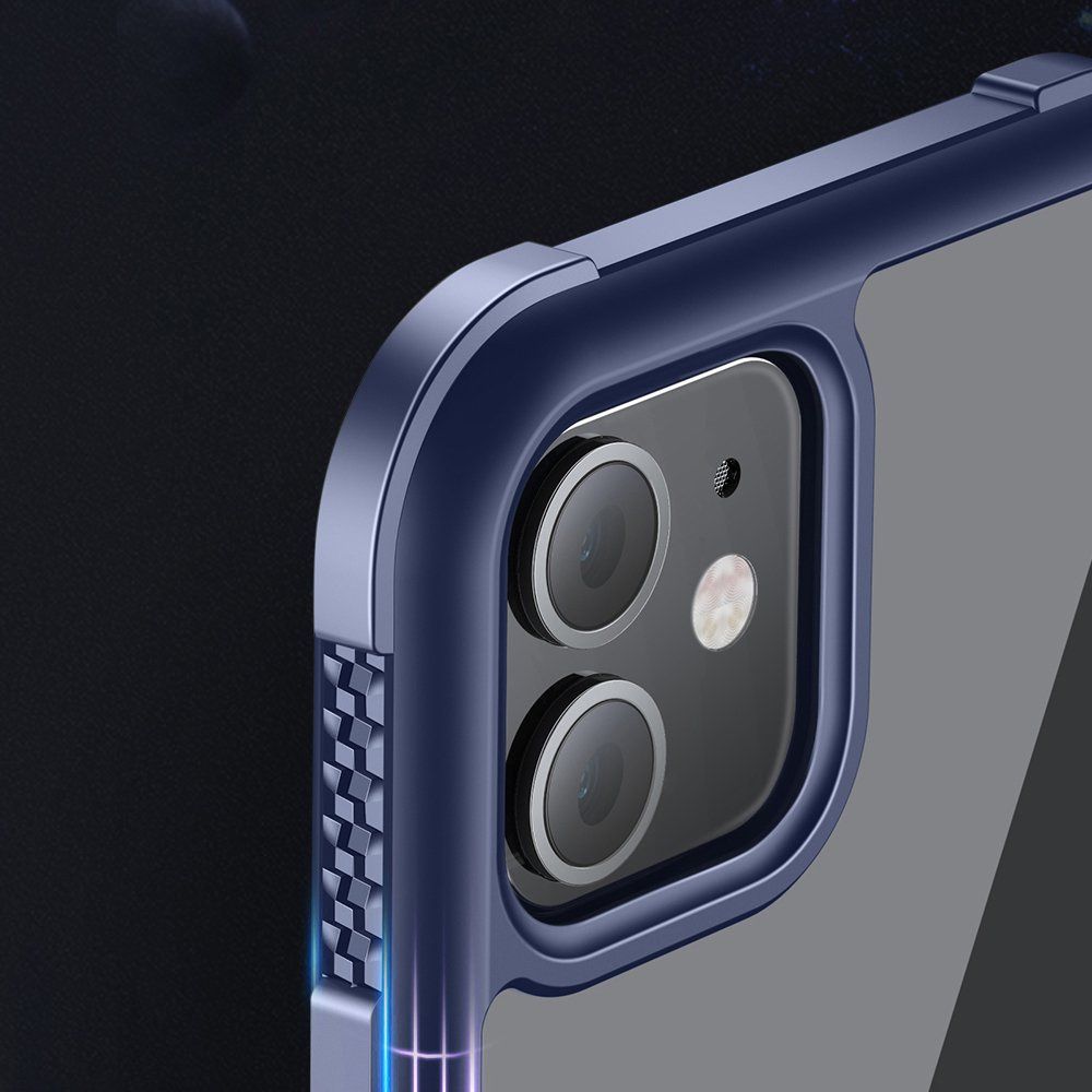 Etui Frigate Series Pancerne Niebieski Szkło Hartowane Iphone 12 Mini