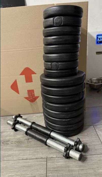 Гантелі розбірні / разборные гантели — композитні, різна вага коплект