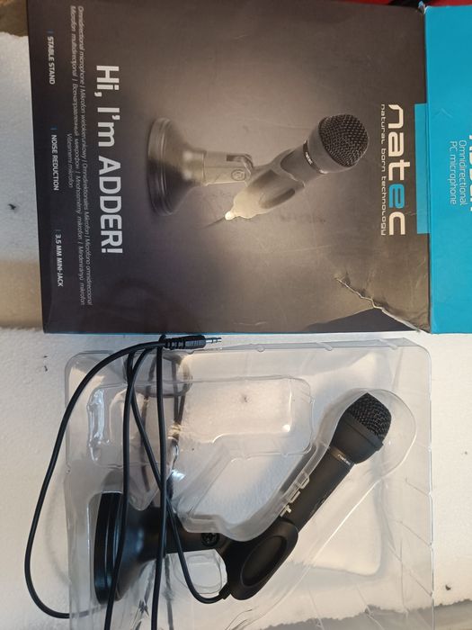 Mikrofon Natec do komputera laptopa