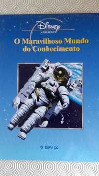 Livro da colecção O Maravilhoso mundo do conhecimento: o espaço.