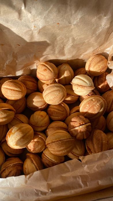 Горішки з згущонкою домашні