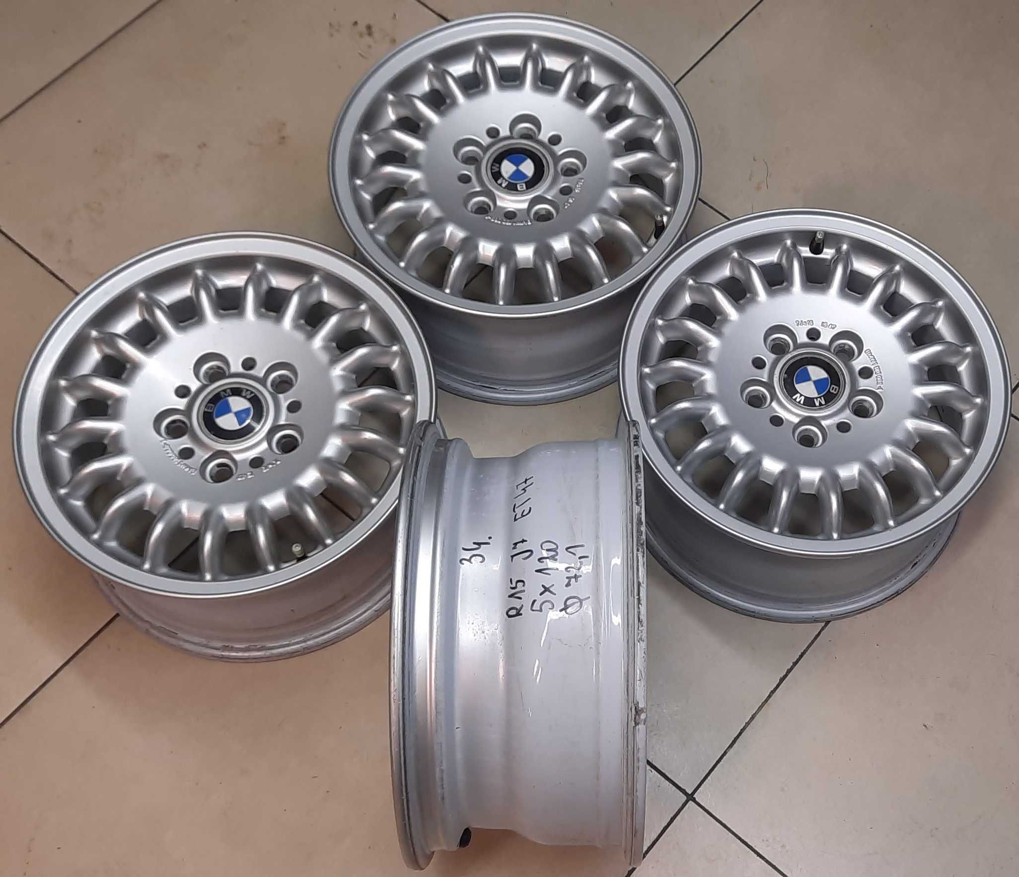 34. Felgi aluminiowe 5x120 7J R15 ET47 BMW