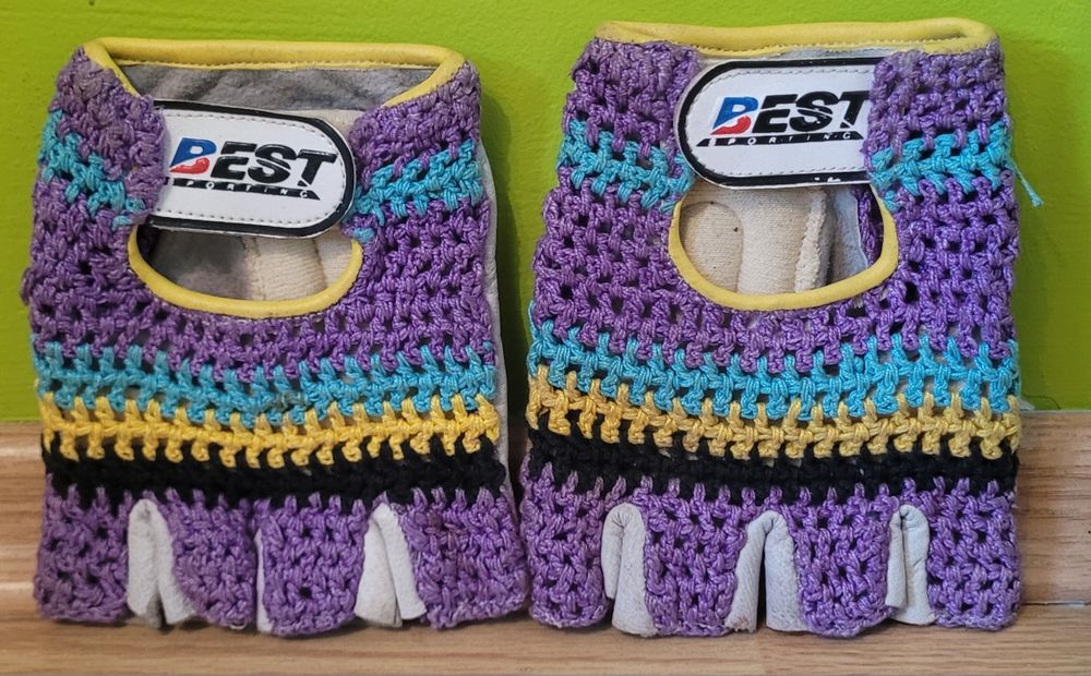 Rękawiczki szydełkowane best sporting