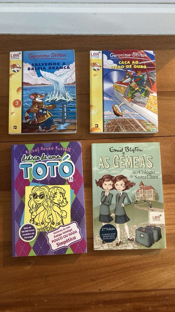 Livros infantis e juvenis (diversos titulos) - 5€/cada livro