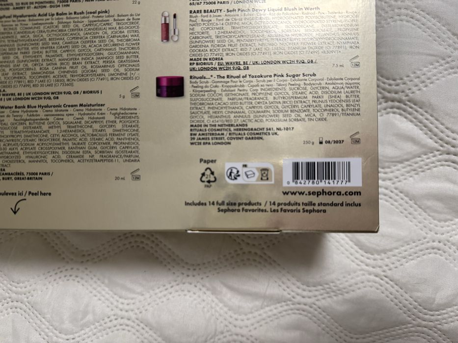 Kalendarz adwentowy sephora