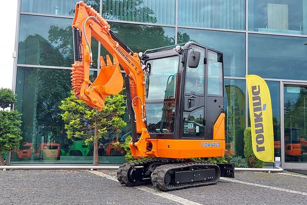 Nowa minikoparka gąsienicowa 2t 2000kg Lonking CDM6020 | silnik Yanmar