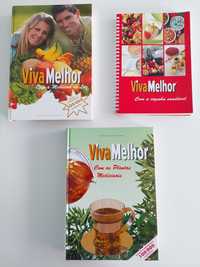Vendo livros de capa dura, da coleção Viva Melhor. DESCIDA DE PREÇO!!!