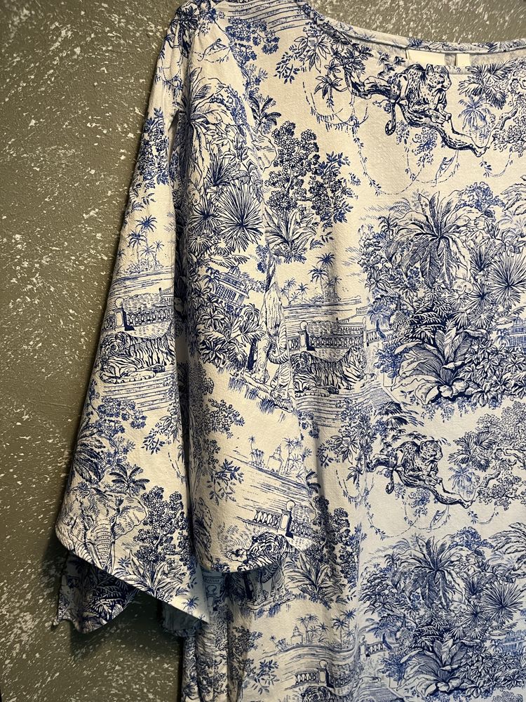 Sukienka lniana H&M