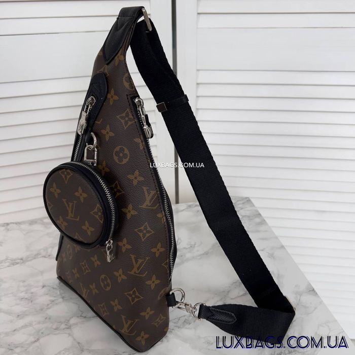 Сумка нагрудная слинг Louis Vuitton Duo