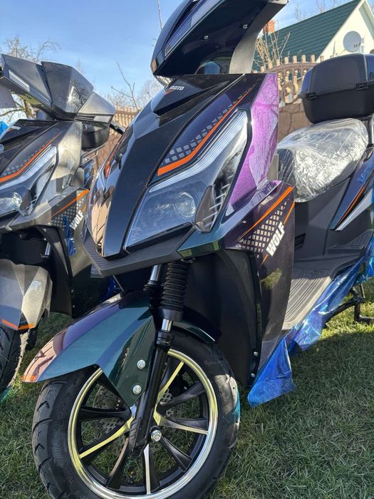 Електроскутер SokMoto WOLF (LITHIUM) НОВИНКА 2025 року 2999Вт 72V-45Ah