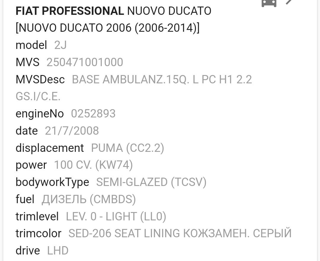 Двигун+КПП+Навісне  Фіат Дукато 2.2