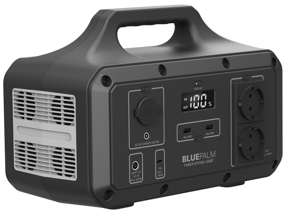 Зарядна станція Bluepalm S500F 800W 518Wh