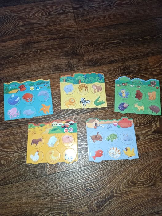 Лото Djeco Тварини + пазли Морські мешканці