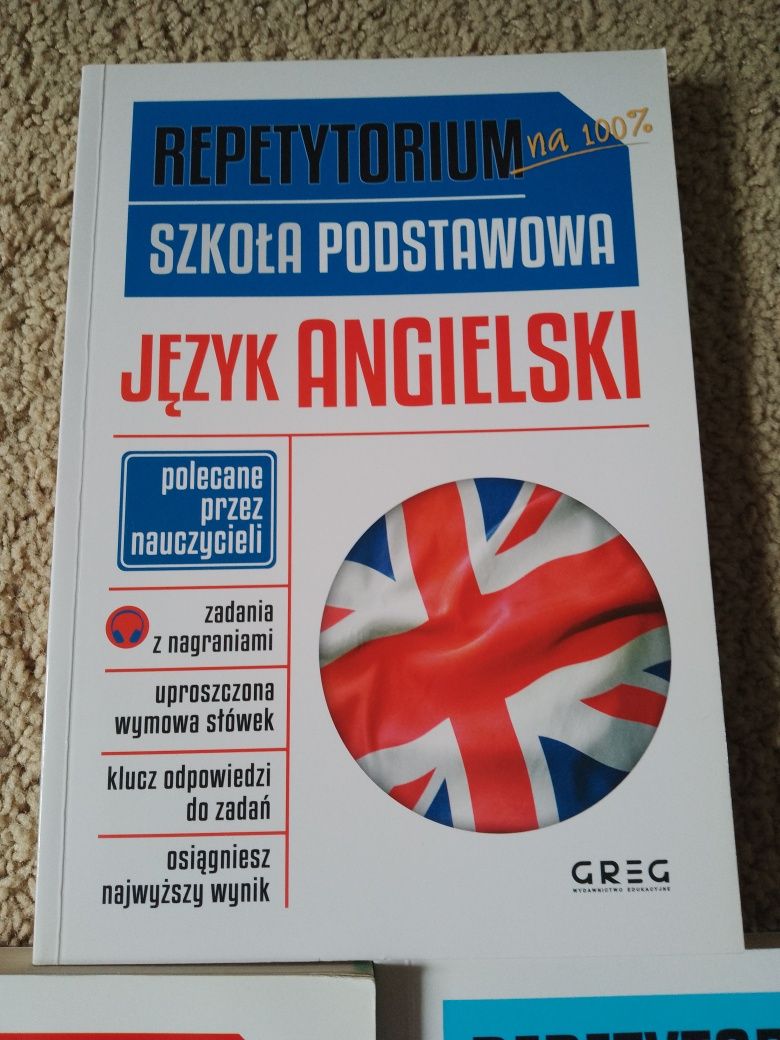 Repetytorium szkoła podstawowa Historia Angielski Polski  4/6