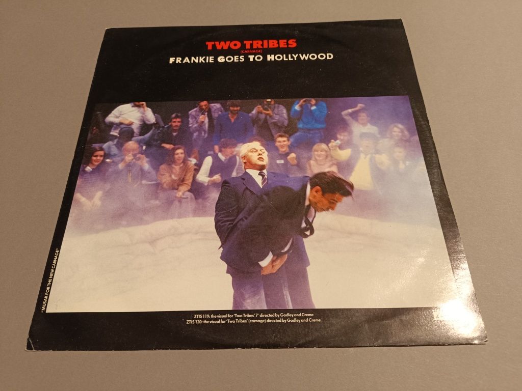 Frankie goes to Hollywood, two tribes, 1press UK, 1984, Vg-