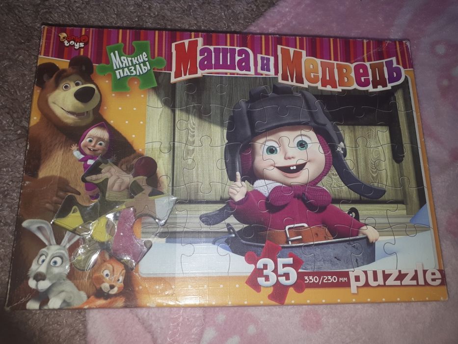 Пазли 35 елементів м`які