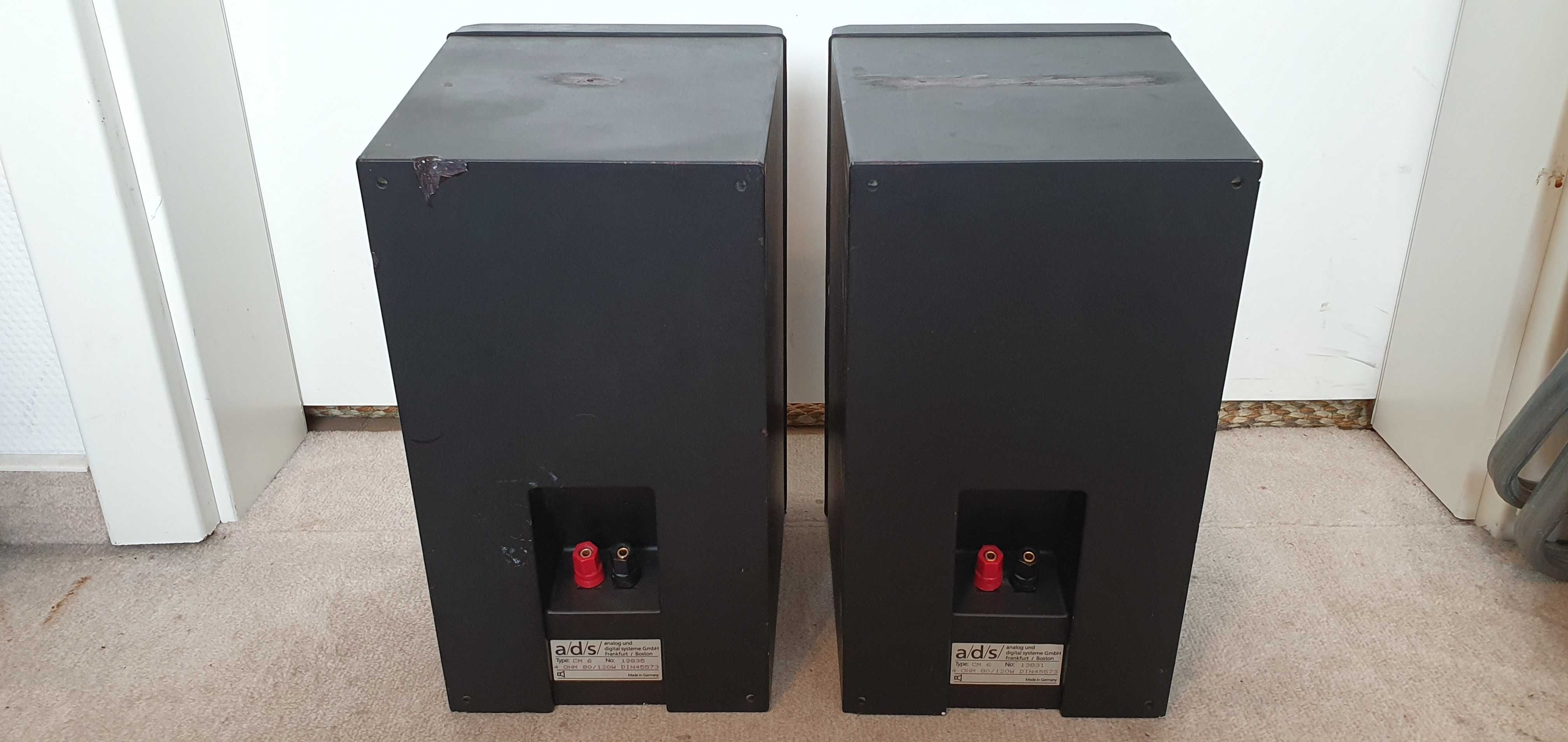 Braun ADS CM6 CM 6 , monitory stereo Germany kolumny