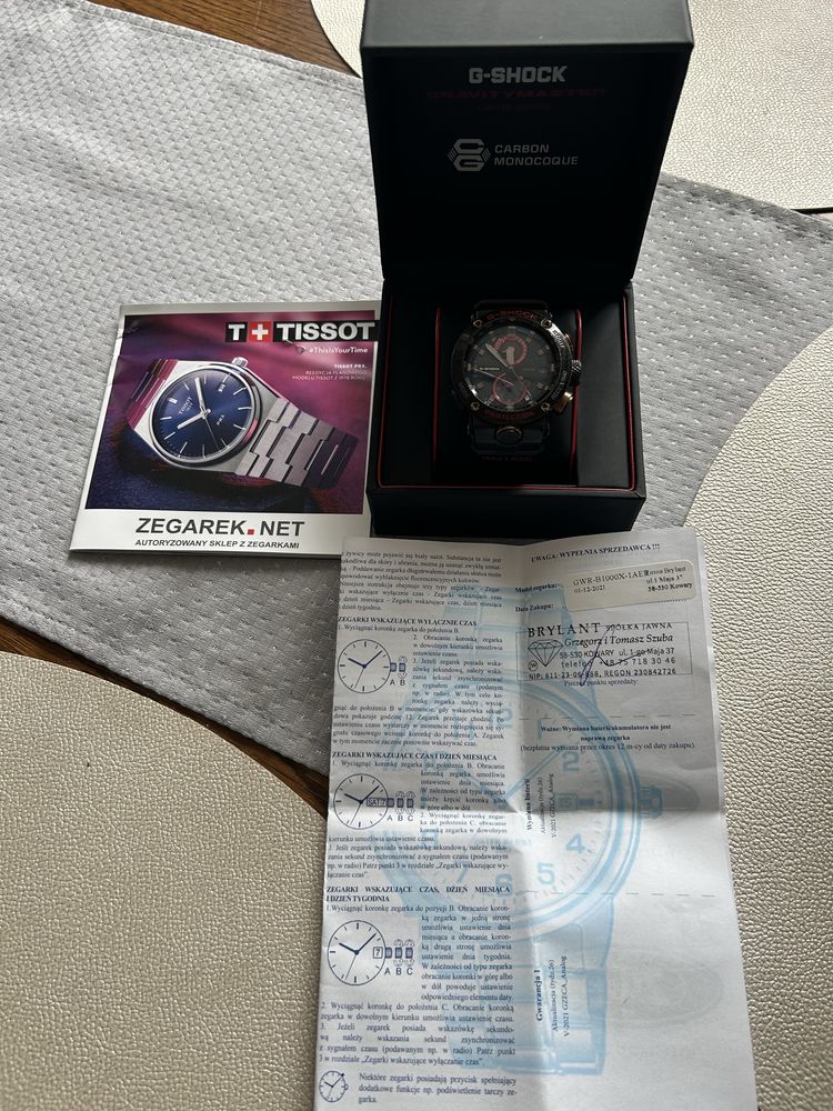 Zegarek Casio. GWR B 1000