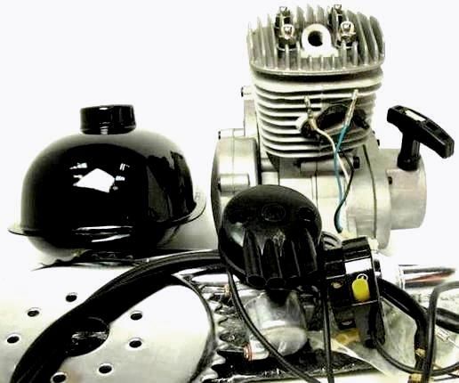 Веломотор, мотор дырчик (вело мотор) 80 см3 ОРИГИНАЛ