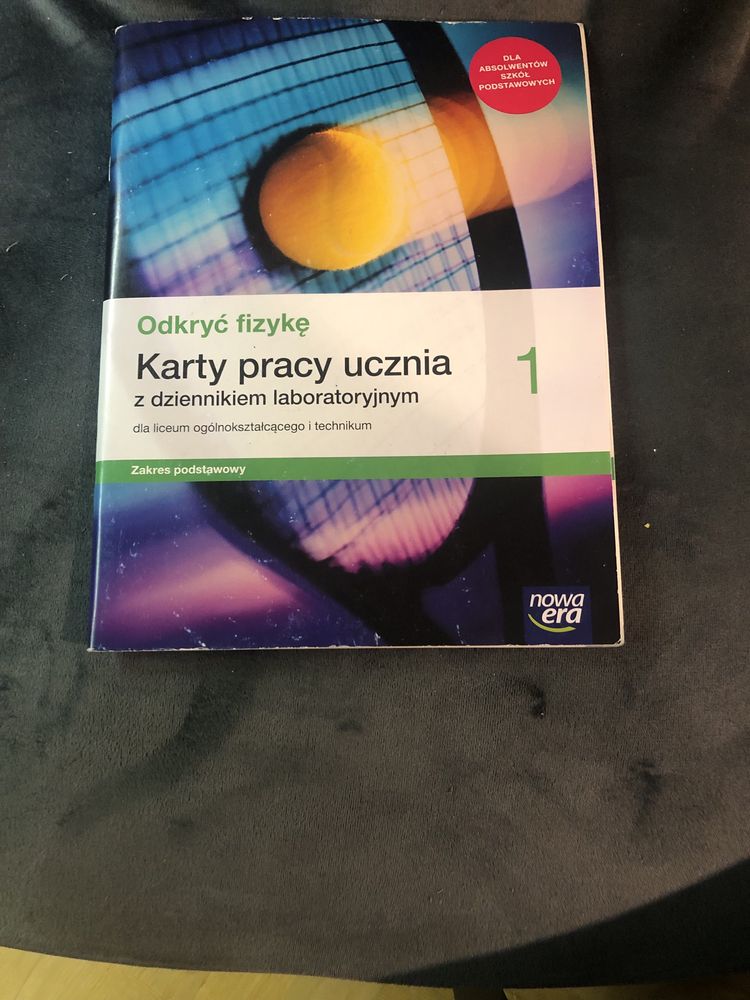 Odkryć fizykę  Nowa Era karty pracy ucznia 1 dla LO i Technikum