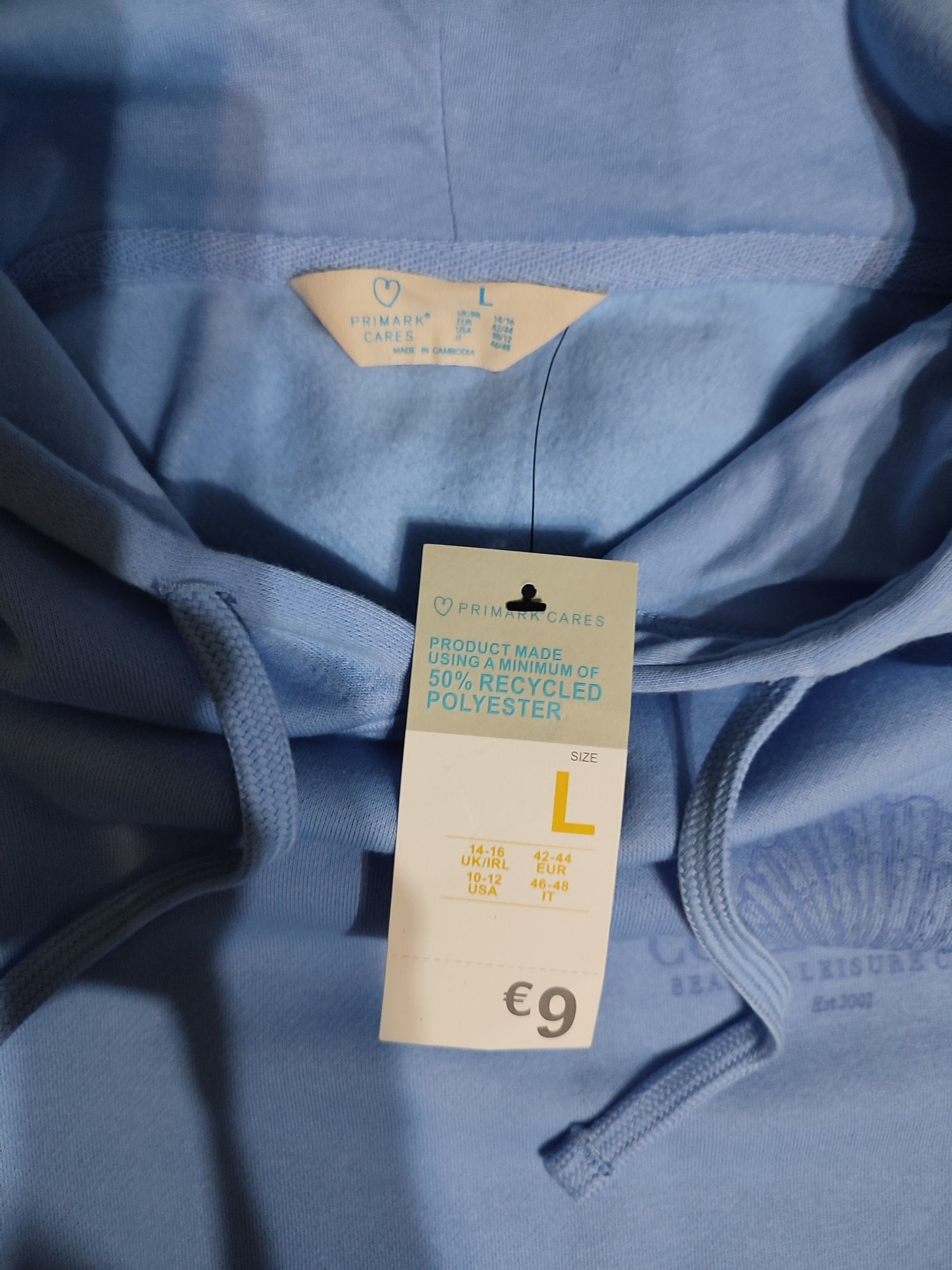 Толстовка,байка кофта Primark L-XL нова