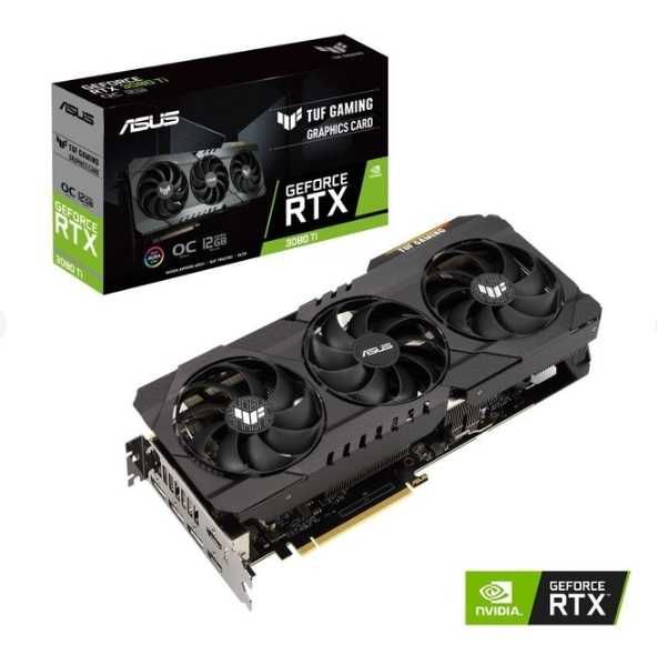 Видеокарта GF RTX 3080 Ti 12GB GDDR6X TUF Gaming OC Asus