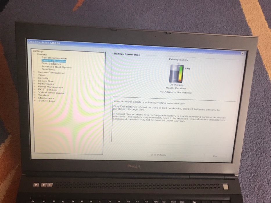 Ноутбук Dell Precision m6800 i7mQ 1nVidia 3100