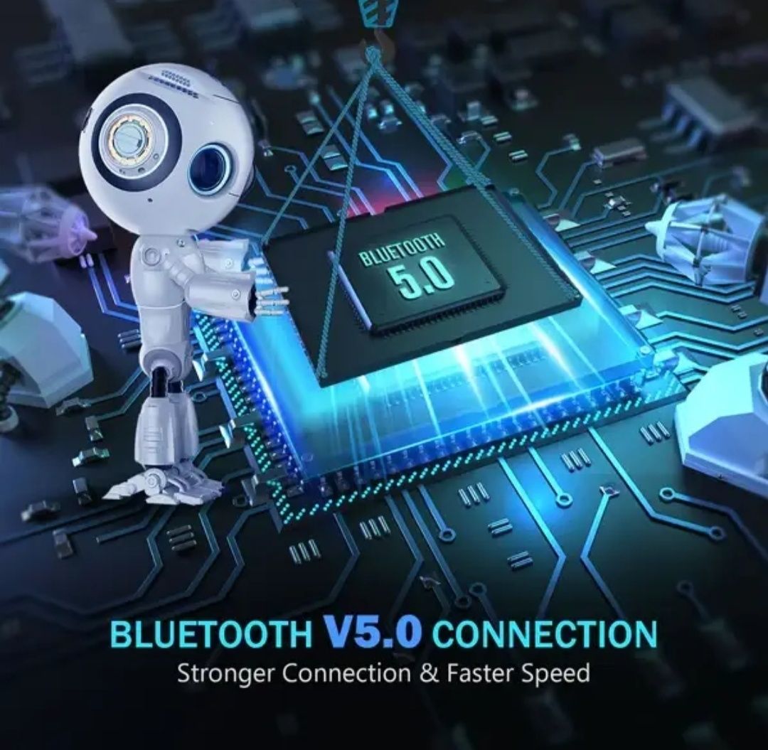 FM-трансмітер VicTsing, Bluetooth 5.0, чорний BH347A